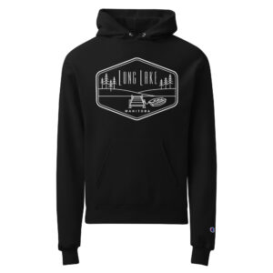 Unisex Champion hoodie - Light on Dark