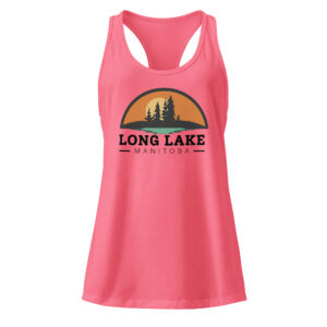 Women’s fitted racerback tank top